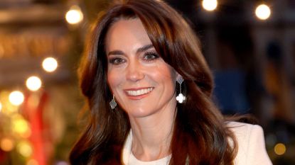 Kate Middleton in winter white at "Together at Christmas" 2023