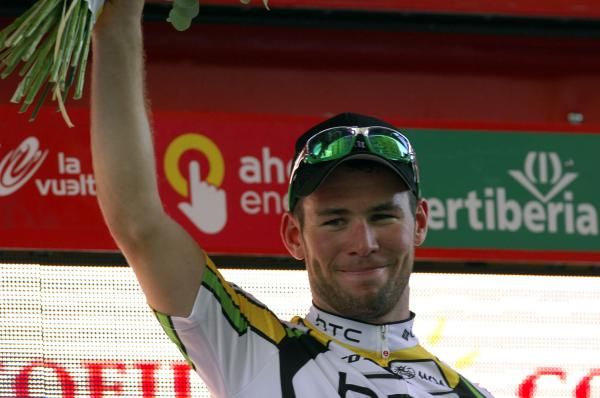 Mark Cavendish smiles