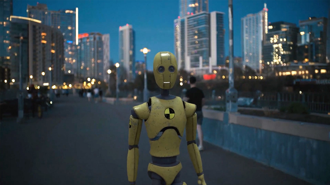 Flow Studio; robot renders in a mocap app
