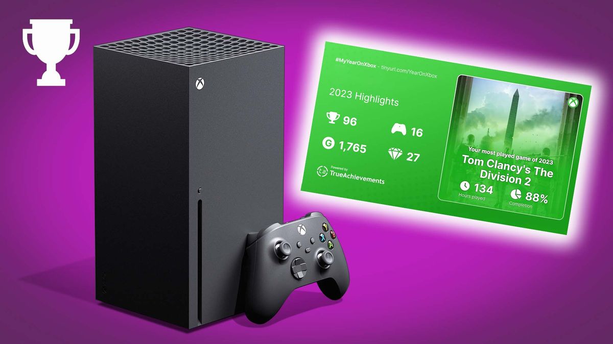 Xbox 2023 year-in-review recap stacks you up against other players