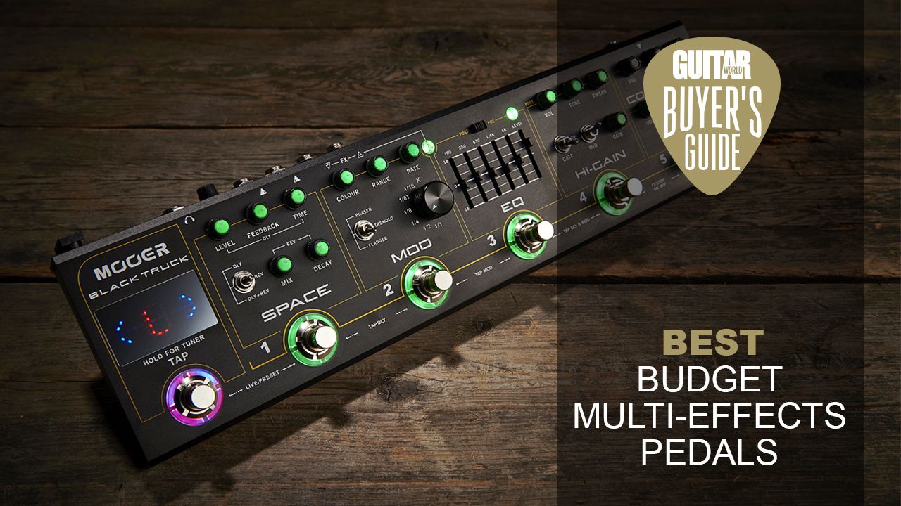Best budget multieffects pedals 2024 Guitar World