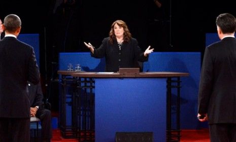 Candy Crowley is surely not Team Romney&amp;#039;s favorite journalist after she threw the GOP candidate for a loop by fact-checking him on the fly.