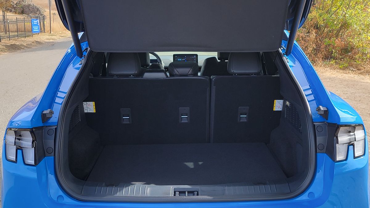 Mustang Mach-E GT interior boot