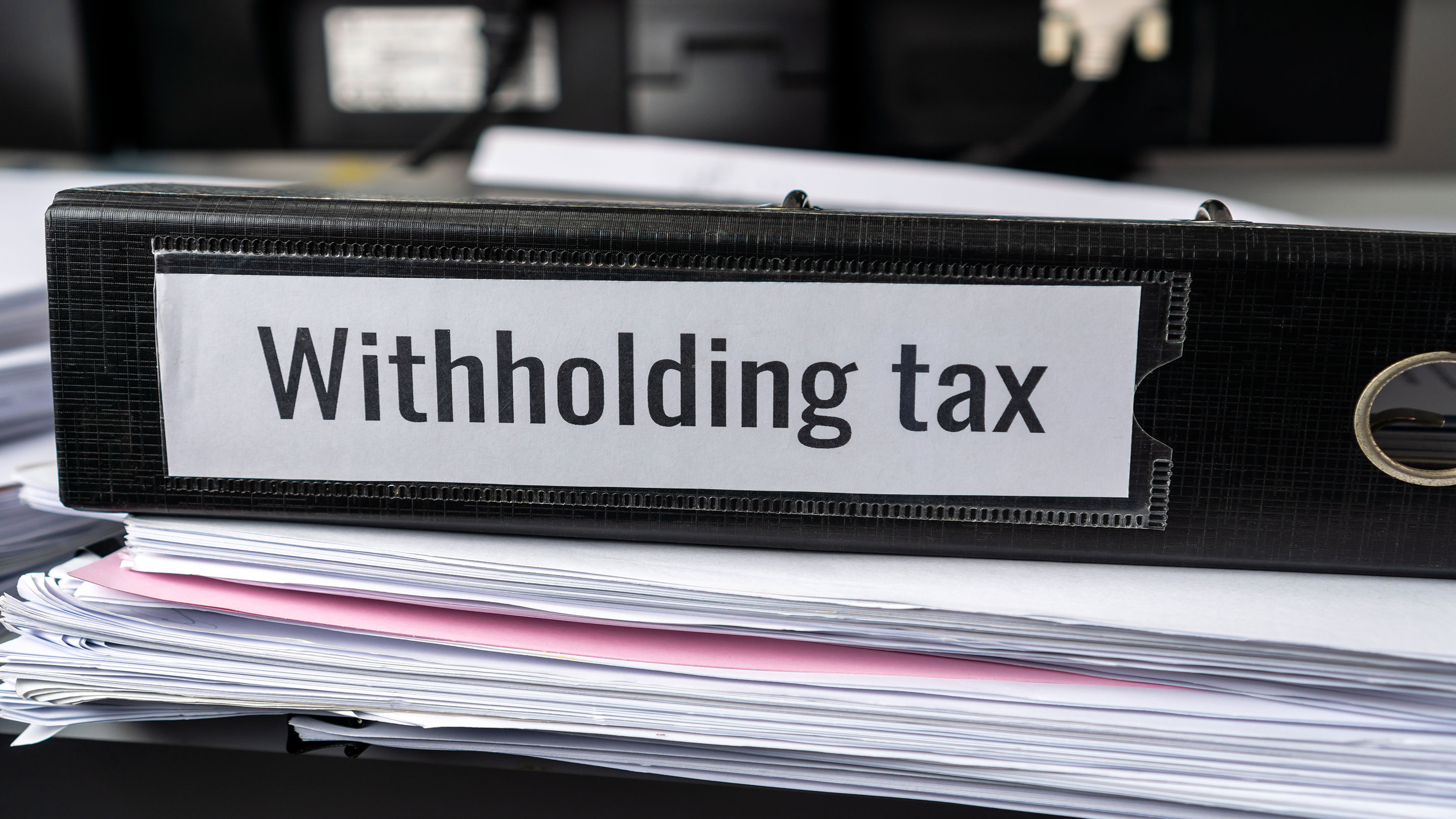 12. You may want to update your withholding tax