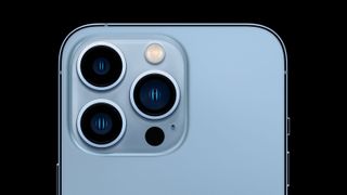 The iPhone 13 Pro camera.