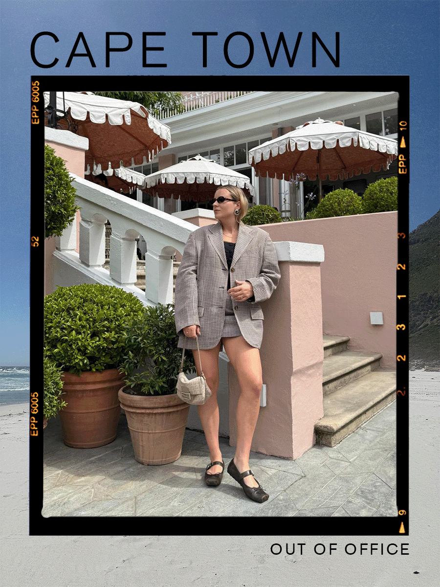 Collage of images taken in Cape Town