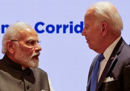 Indian Prime Minister Modi and US President Biden