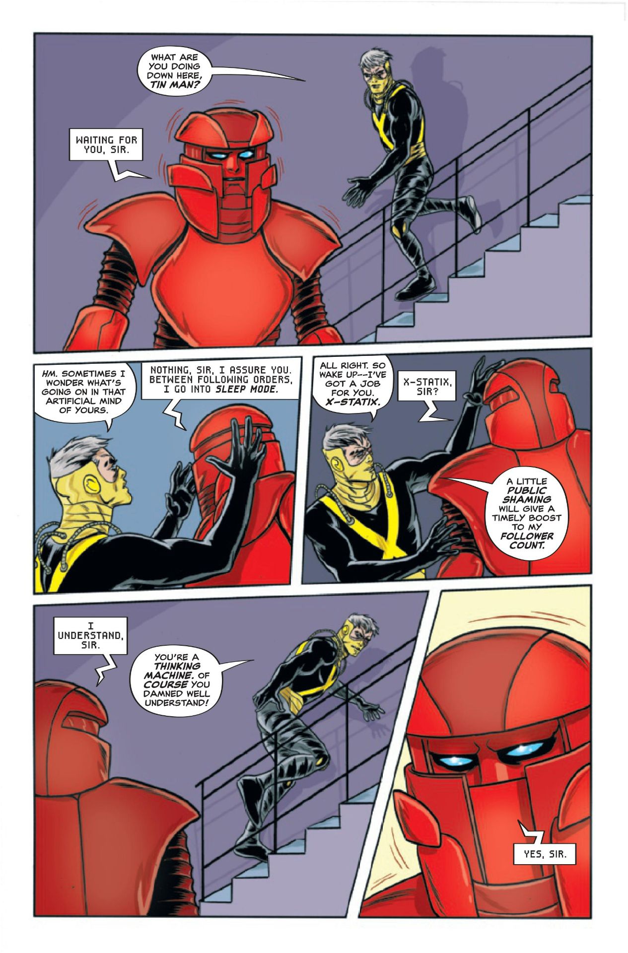 The X-Cellent #3 interior art