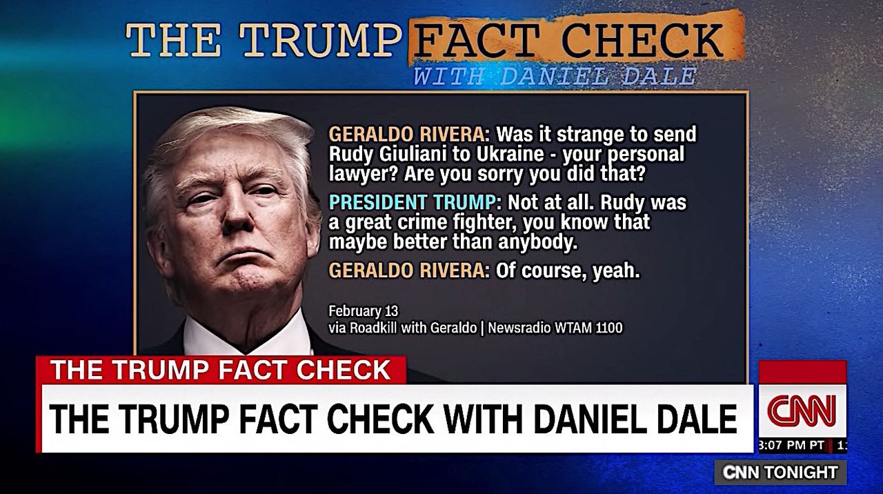 Trump lied