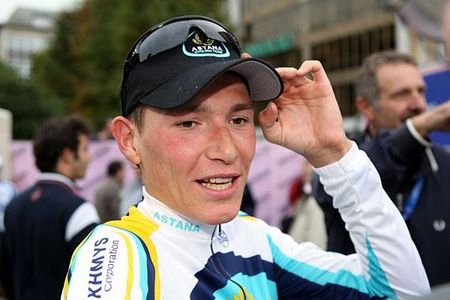 Janez Brajkovic (Astana) was happy with second place.