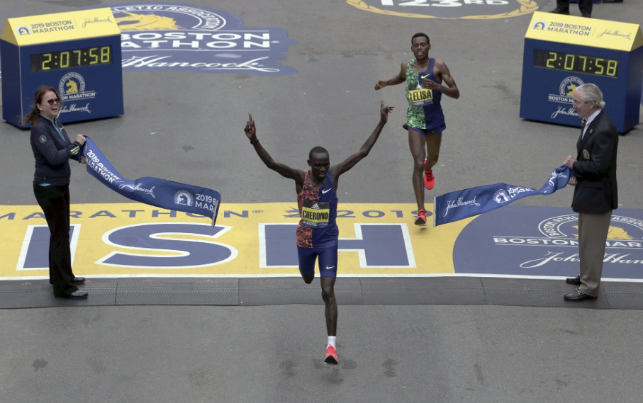 Boston marathon. 