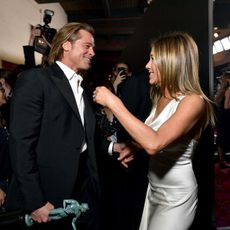 Brad Pitt and Jennifer Aniston reunited.