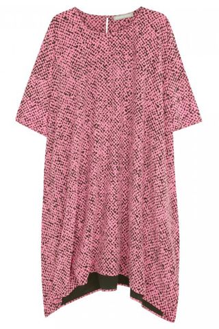Richard Nicoll Stella Draped Printed Silk Dress, £420