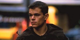 Matt Damon in his first appearance as Jason Bourne in The Bourne Identity
