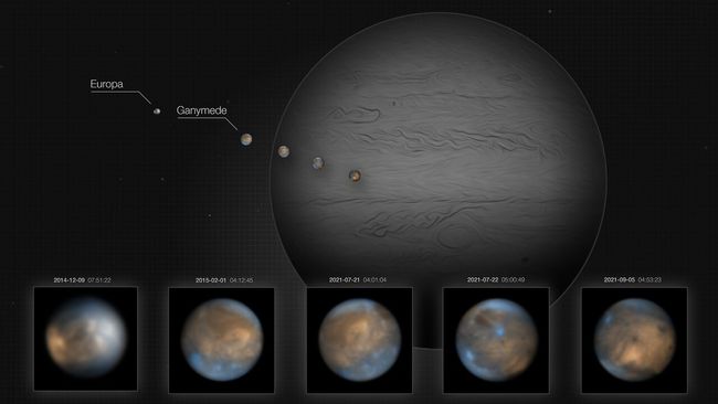 Clearest images yet of Europa and Ganymede from Earth | Space