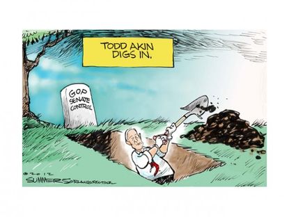 The GOP's grave position