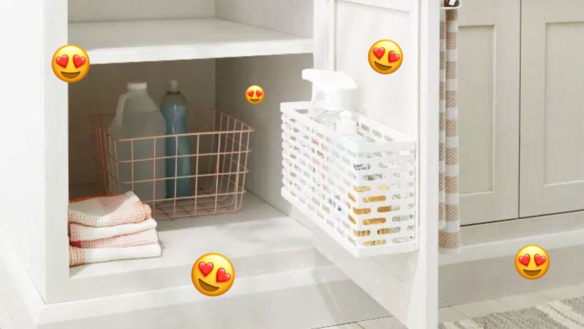 My Under-the-Sink Clutter Is Gone Thanks to This Genius Bathroom