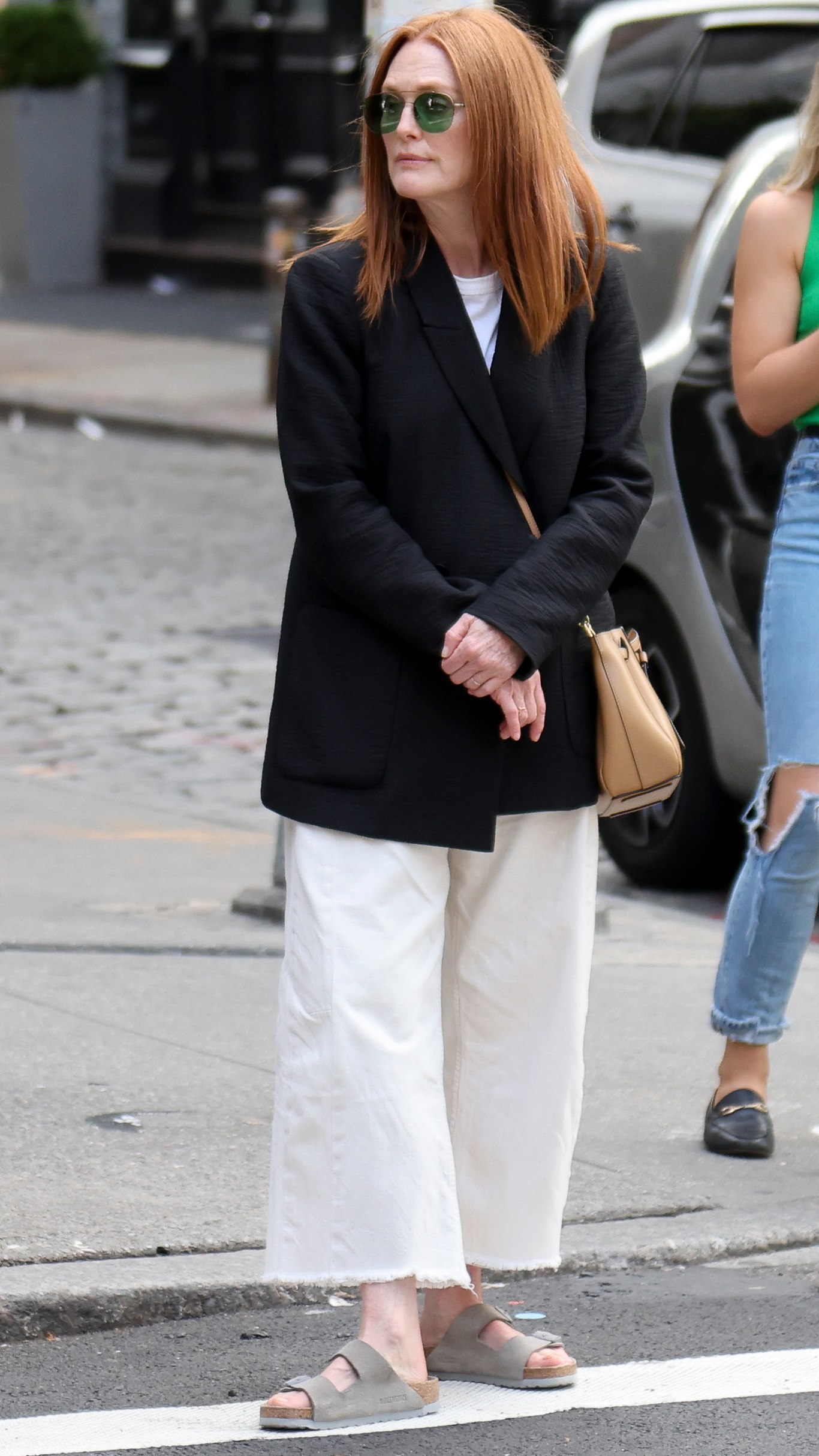 Julianne Moore is seen in Soho on September 20, 2022 in New York City