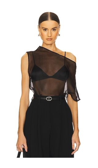 Silk Mesh Top