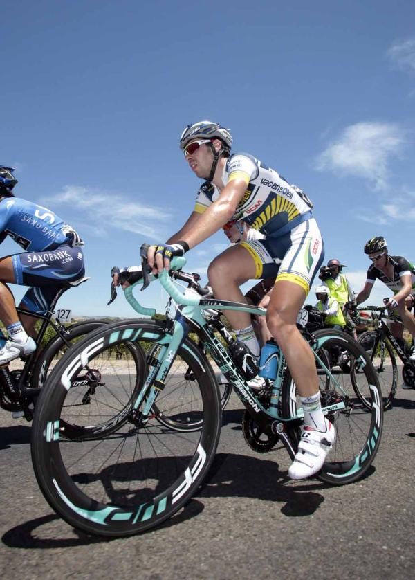 Thomas De Gendt (Vacansoleil-DCM) in action on stage 5.