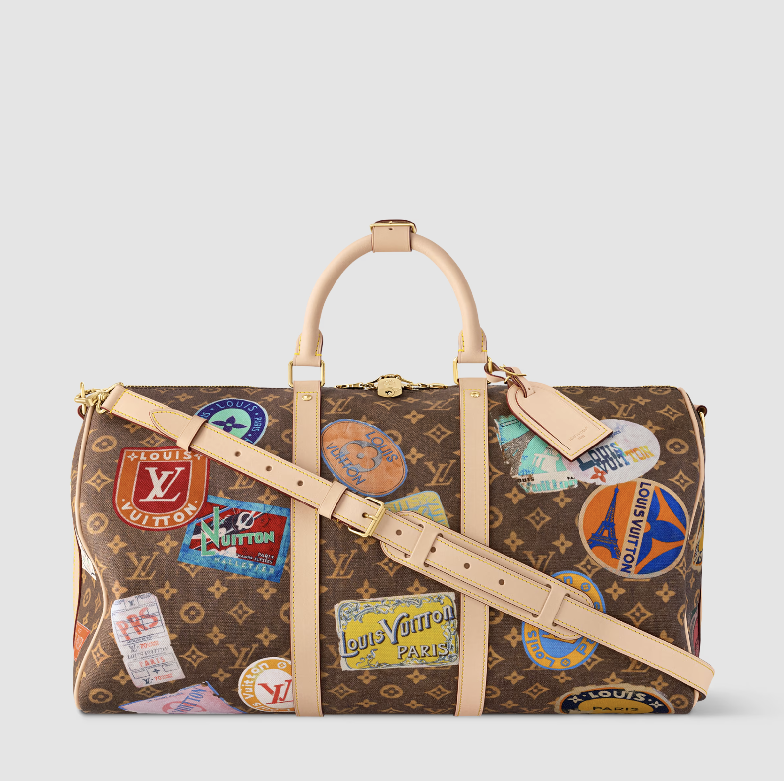 Louis Vuitton Keepall Bandouli&amp;egrave;re 50 Bag