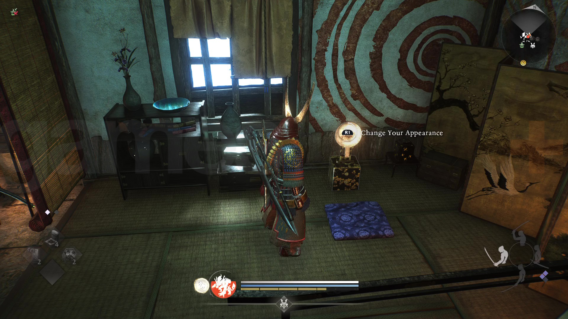 Changing Appearance in Nioh 3