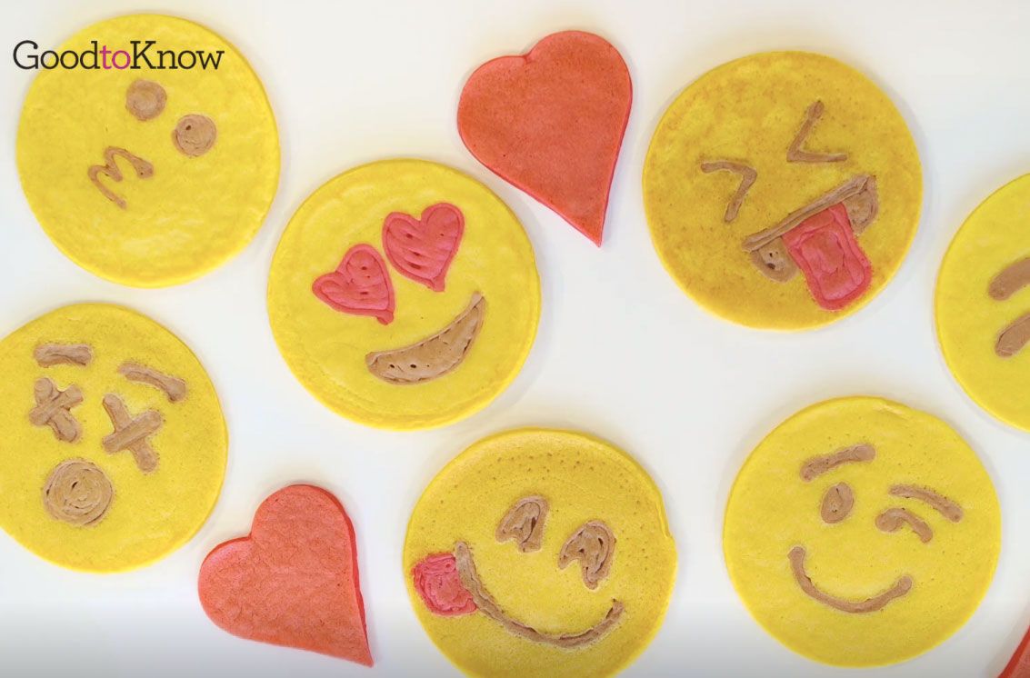 Emoji pancakes 7 ideas you CAN make at home GoodtoKnow