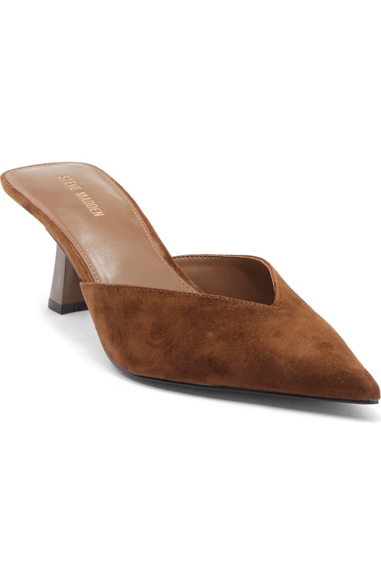 Mod Pointed Toe Mule Pump