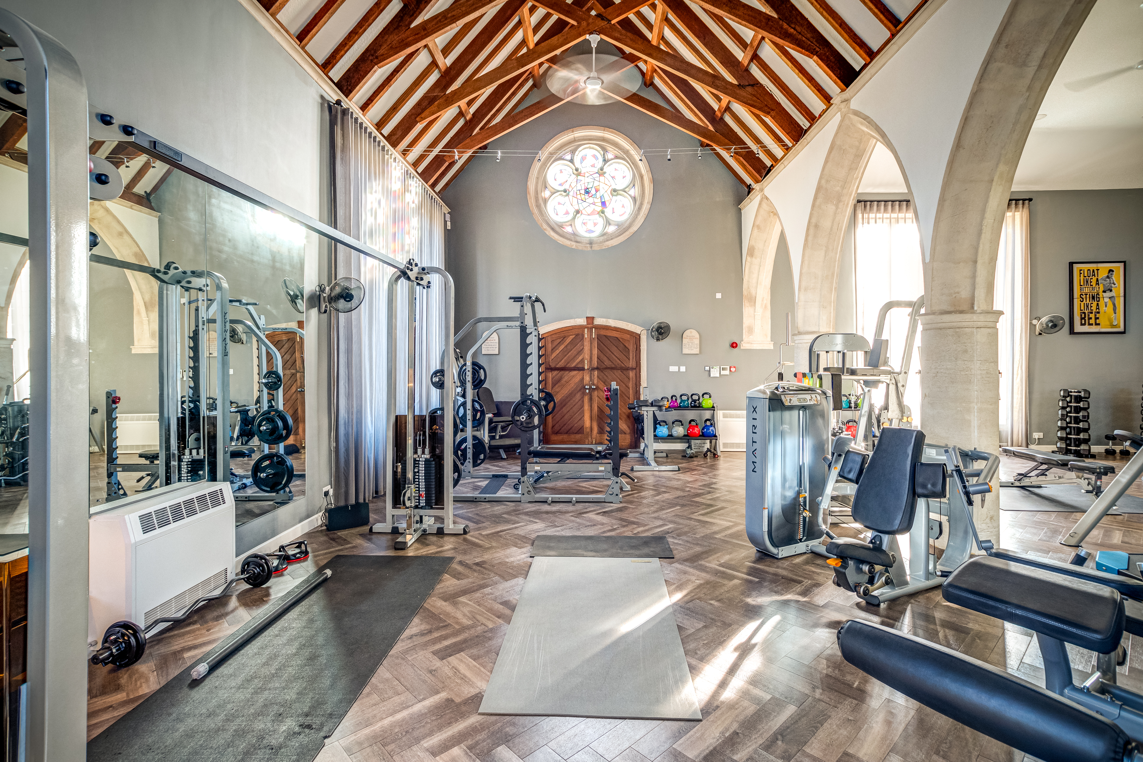 Houses for sale with libraries: Burton Hill, Malmesbury, Wiltshire.