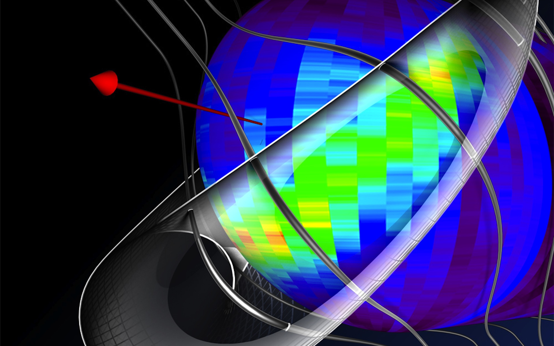 Interstellar Magnetic Fields Model 