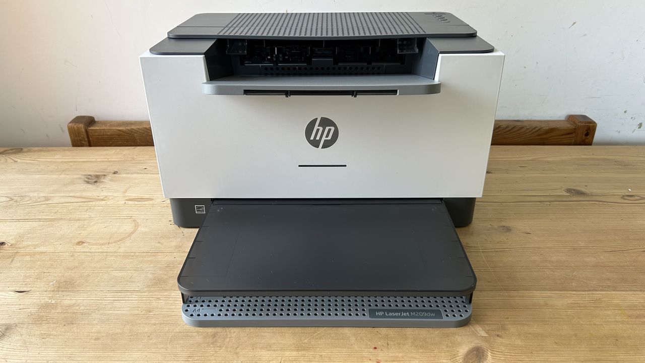 HP LaserJet M209dw during our review process