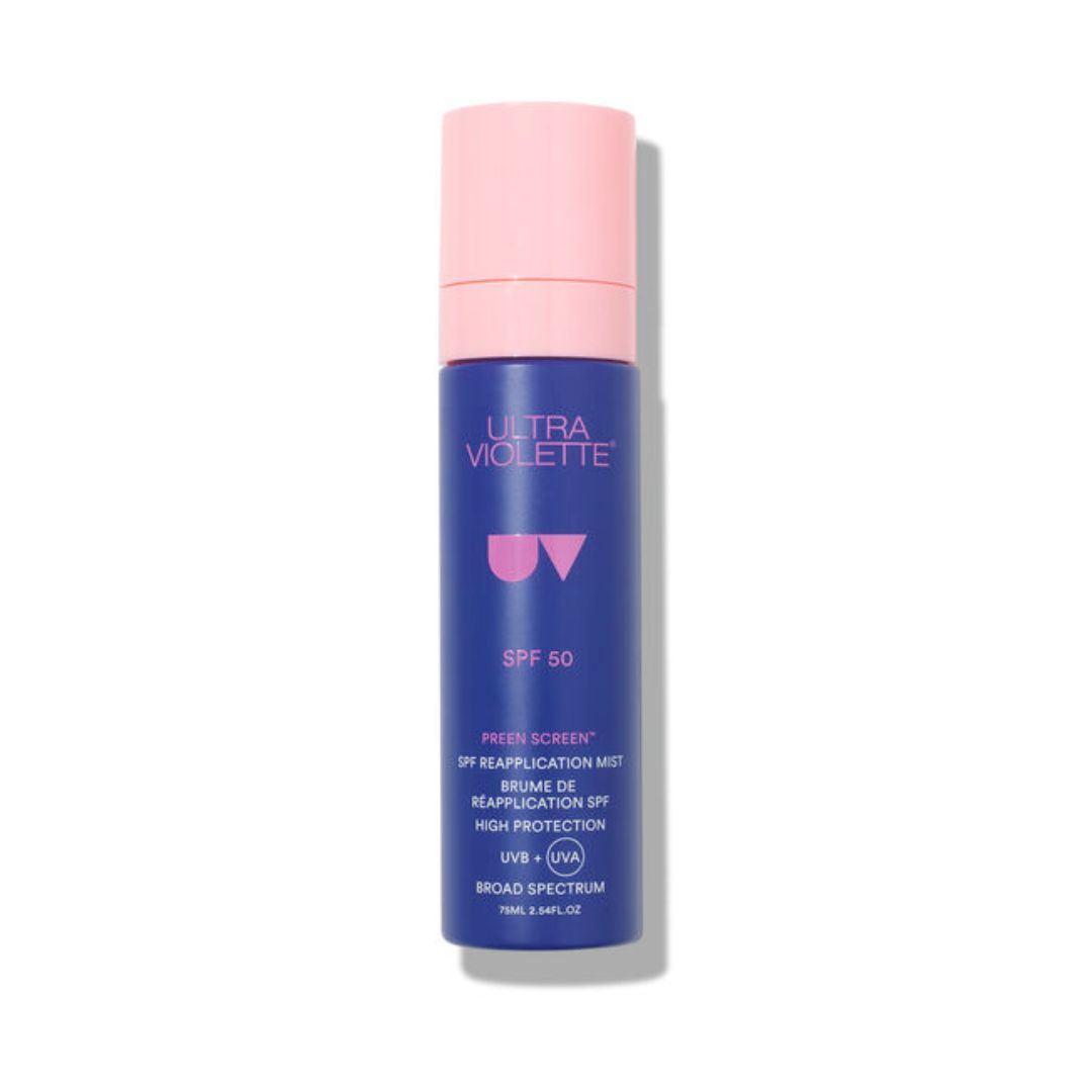 ULTRA VIOLETTE PREEN SCREEN SPF50 REAPPLICATION MIST SKINSCREEN sunscreen for scalp