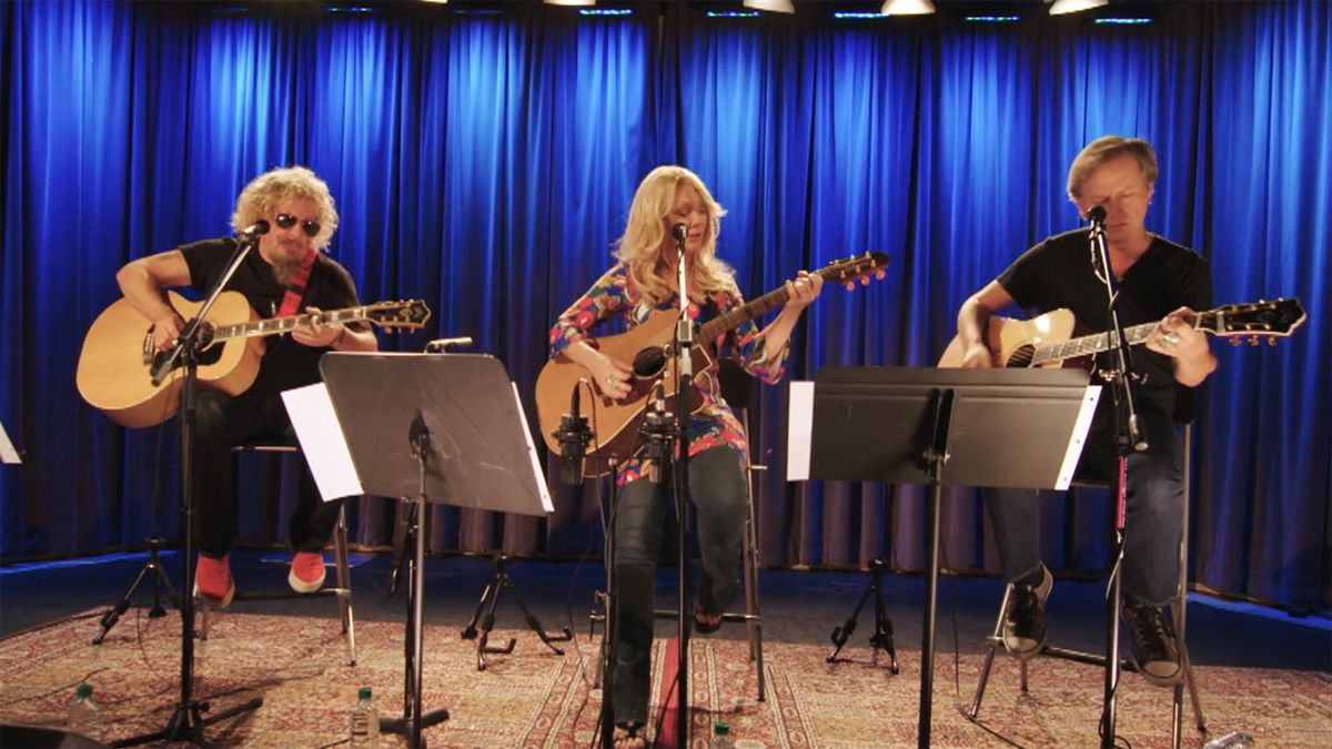 Sammy Hagar, Nancy Wilson and Jerry Cantrell