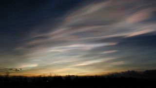 Spectacular stratospheric clouds are linked to ozone destruction.