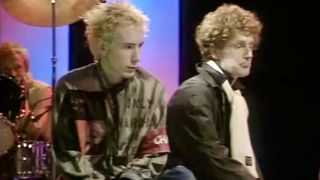Johnny Rotten and Malcolm McLaren on Nationwide, November 1976