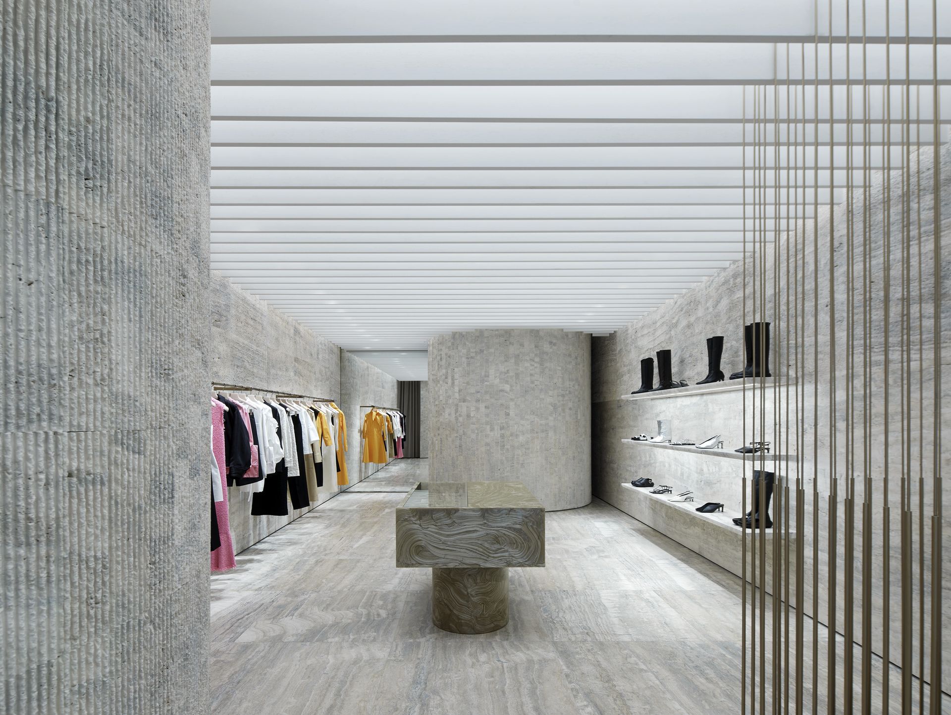 Jil Sander London Bond Street store interior