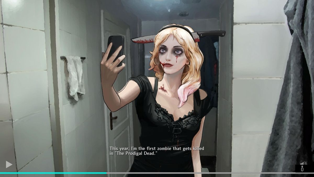 Existe um romance obsessivo unilateral no coração do jogo, enquanto Davy conhece sua "namorada" congelada Julie hackeando seu tablet e assistindo seus diários em vídeo