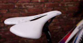 Saddle on one of the best women's road bikes