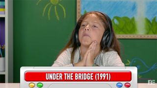 A still from the Kids React To Red Hot Chili Peppers video