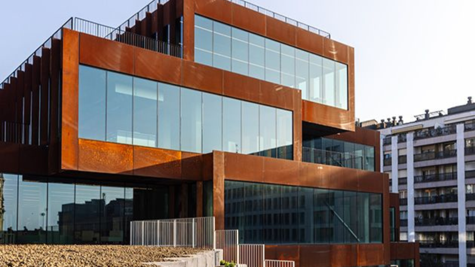 In the heart of Basque Country, Bjarke Ingels unveils a striking modular building devoted to culinary research