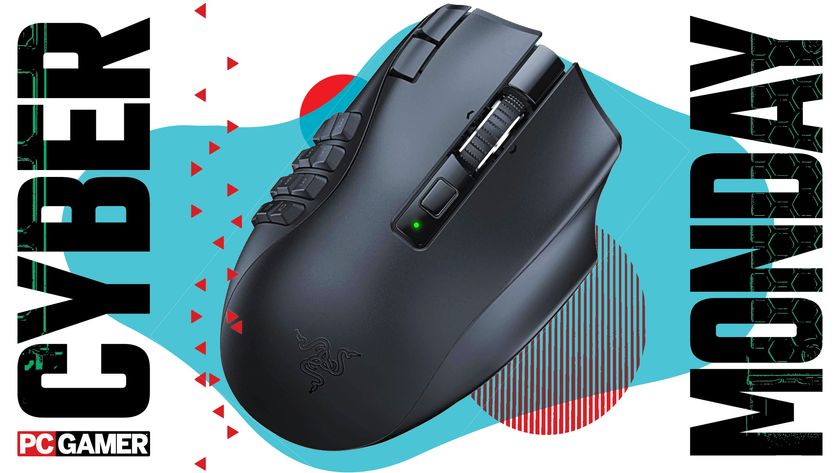 Razer Naga V2 HyperSpeed Wireless MMO mouse for Cyber Monday.