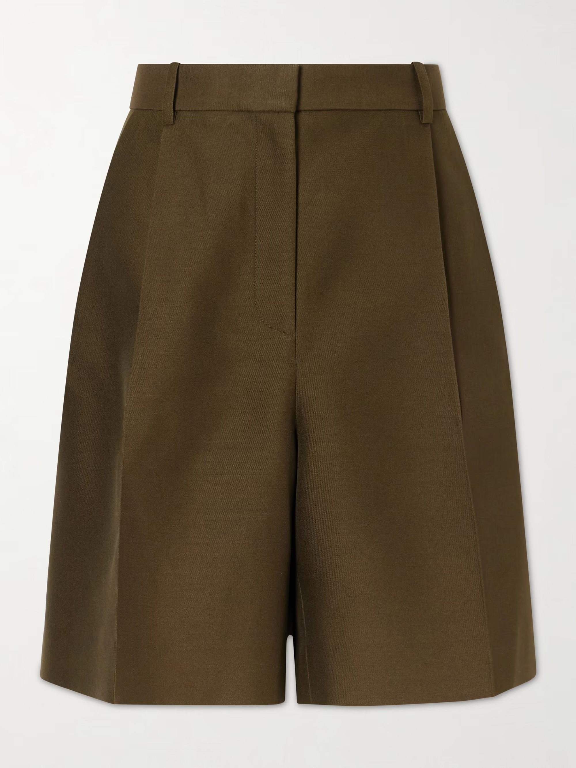 Khaite, Augie Pleated Shorts