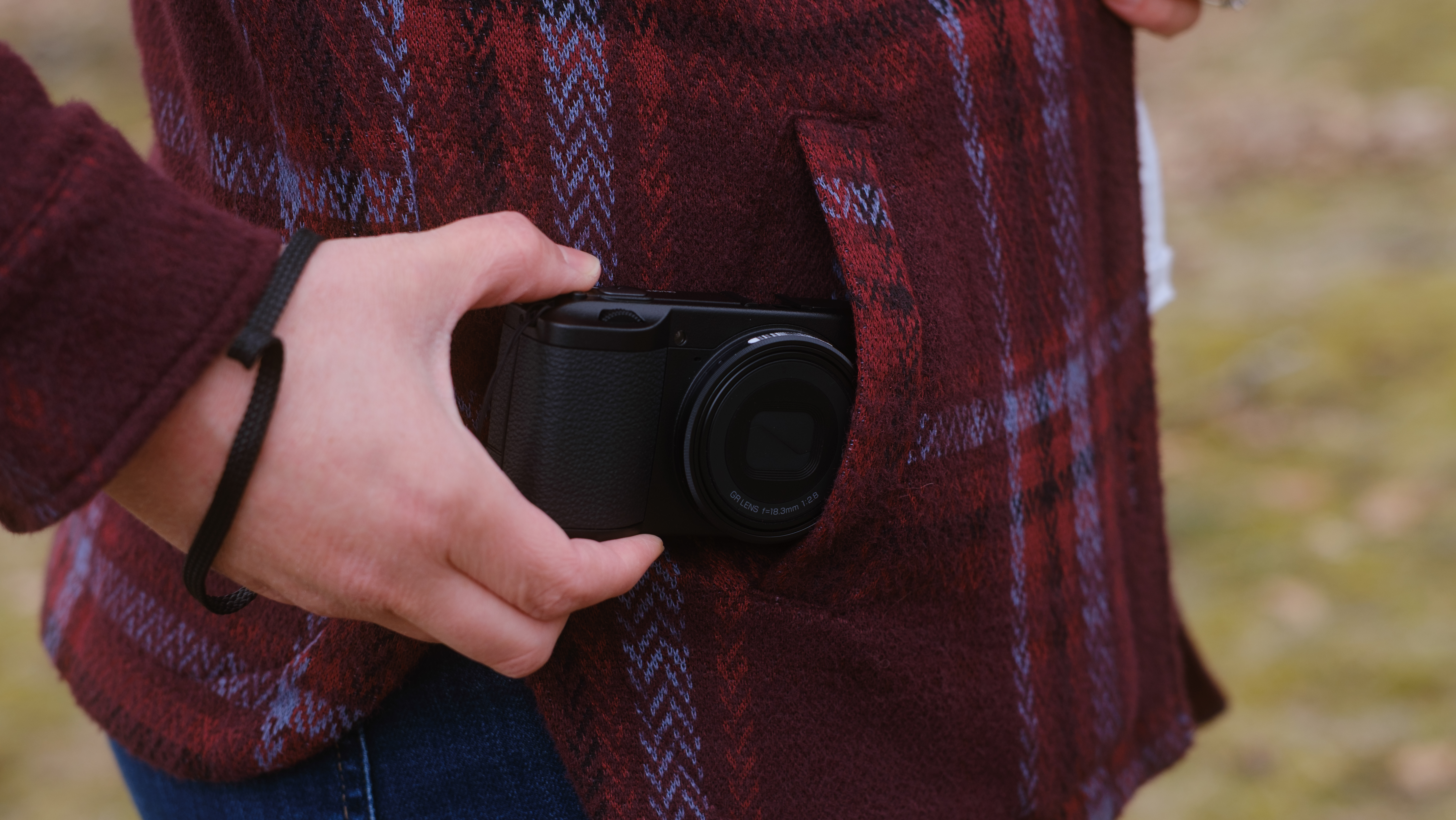 The Ricoh GR IV HDF compact camera