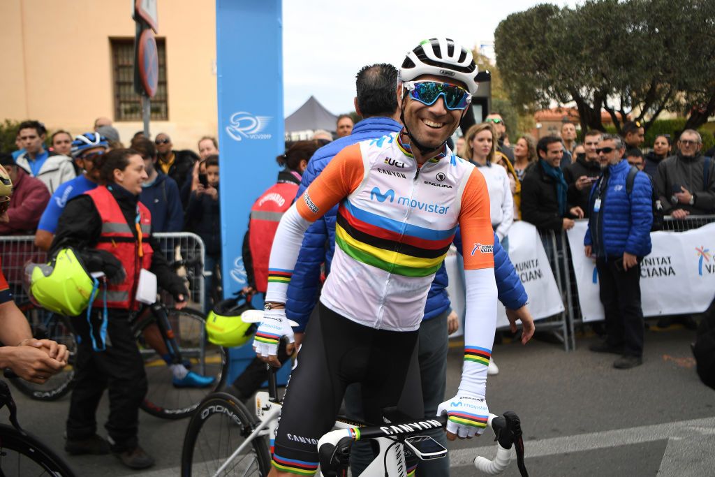 All smiles from Alejandro Valverde