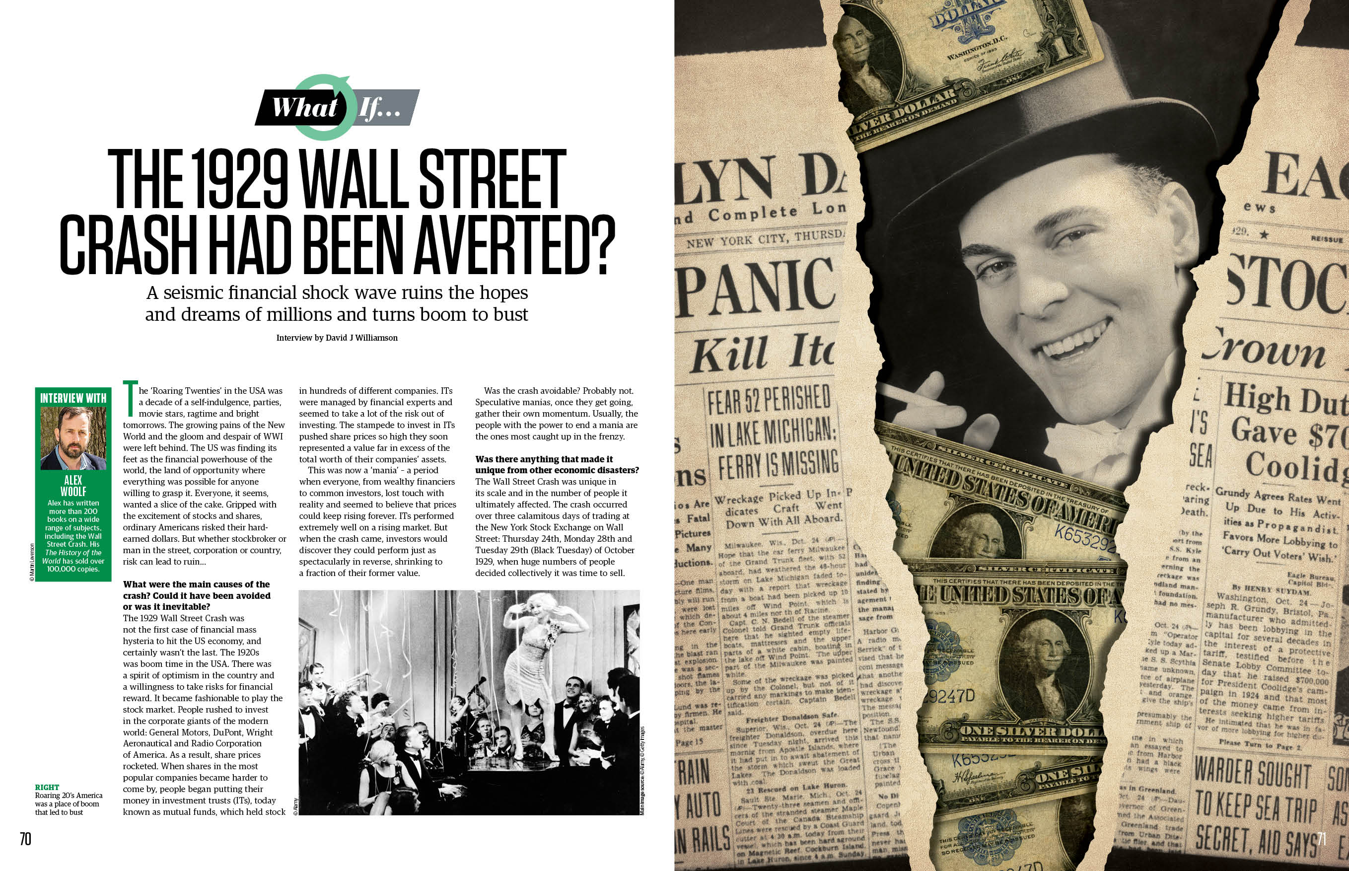What if feature spread, All About History 124