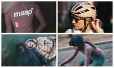 Tech round up products include a Kask helmet and MAAP training clothing