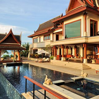 phuket's house exterior with pool