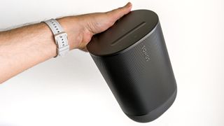 Sonos Move 2 in hand front view.
