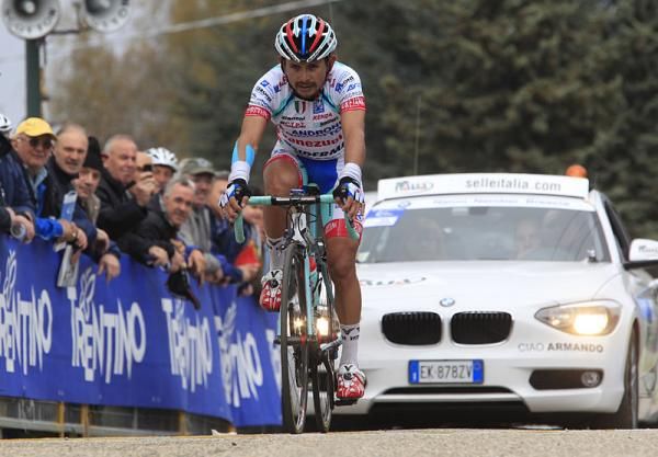 Jose Rujano (Androni Giocattoli) finishes up