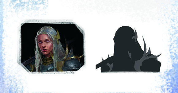 Explore silhouettes for your characters; A female character